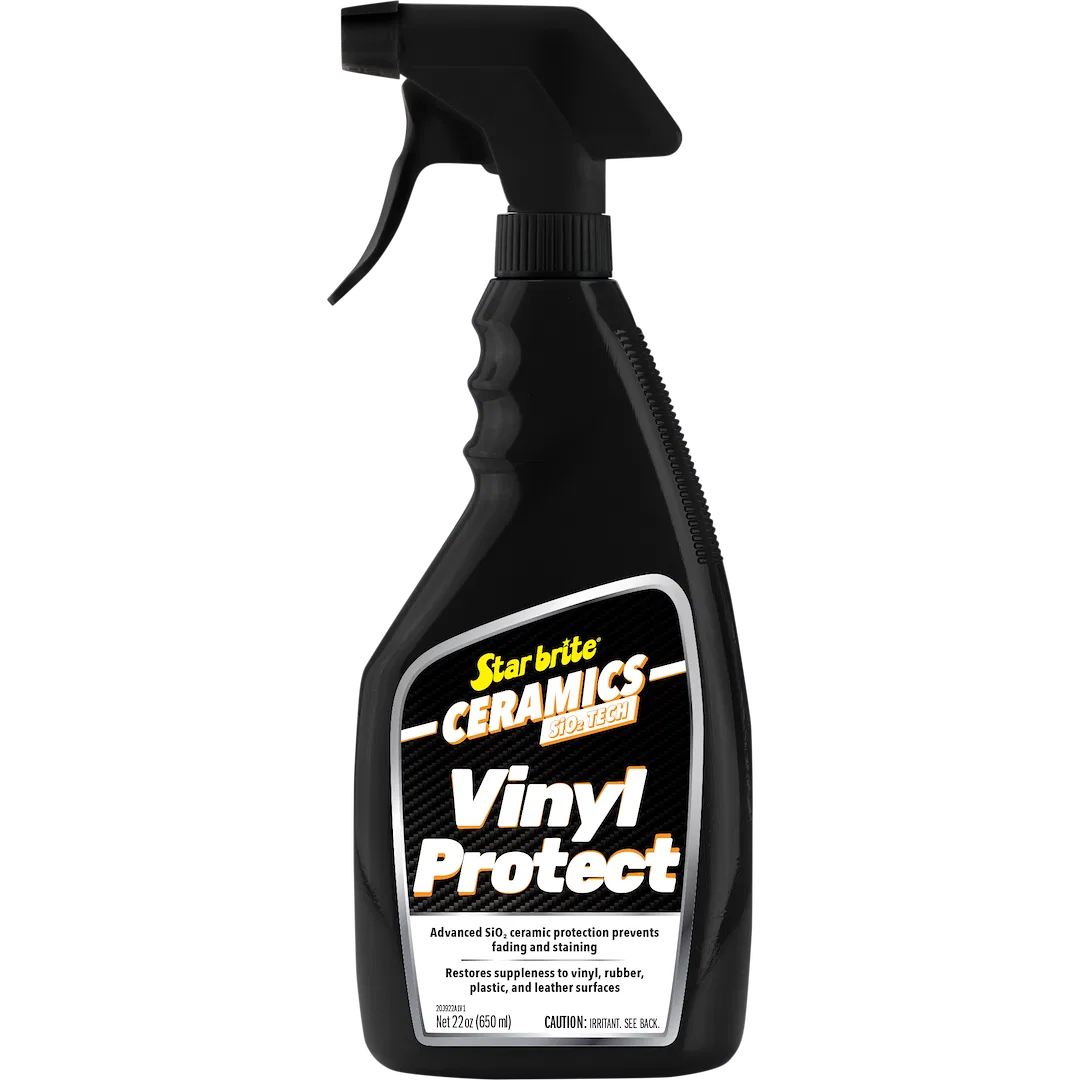 203922 – STAR BRITE Vinyl Protectant, 22 Ounce Use To Protect Vinyl/ Rubber/ Plastic And Leather Surfaces Single With...
